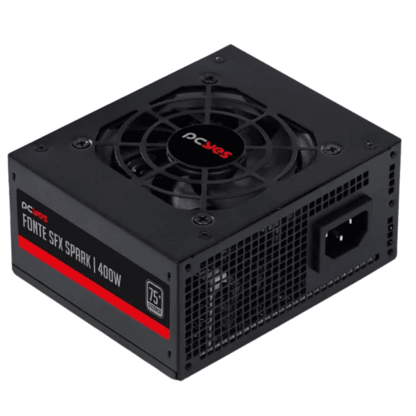 Fonte PCYES Spark 400W, 75+ Eficiência, PFC Ativo, PXSP400WPT - Imagem 3