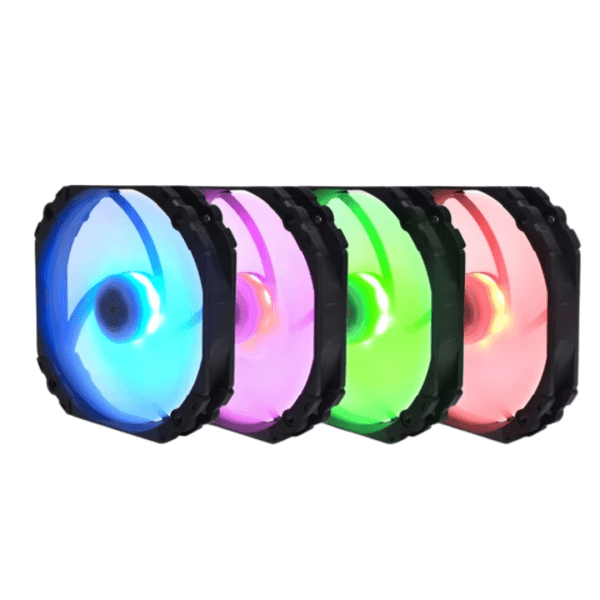 Ventoinha Scythe KazeFlex 140 RGB PWM 1800RPM, KF1425FD18R-P