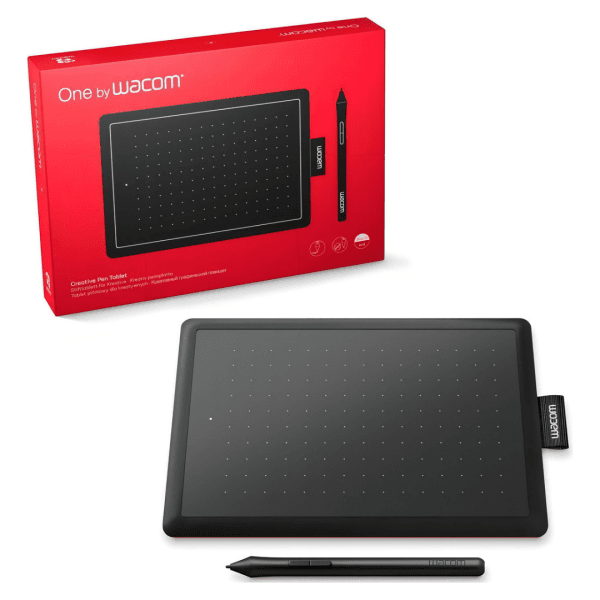 Wacom One CTL472 - Mesa Digitalizadora, Preto / Vermelho - Imagem 6