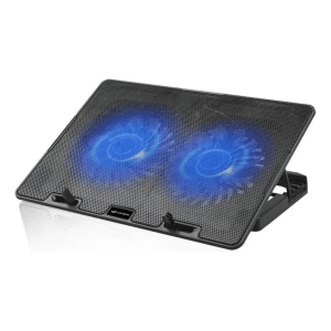 C3Tech Base para Notebook 15,6" Refrigerada com 2 Coolers, Led de Iluminacao Azul
