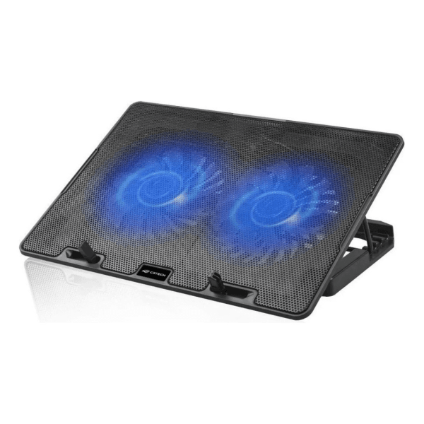 C3Tech Base para Notebook 15,6" Refrigerada com 2 Coolers, Led de Iluminacao Azul