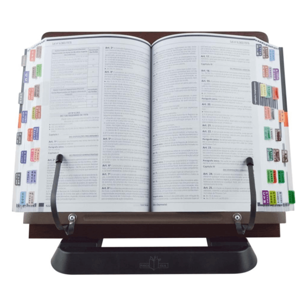 Suporte para Livro Duplo Marca Fácil 273 - Excelência, Marrom - Imagem 6