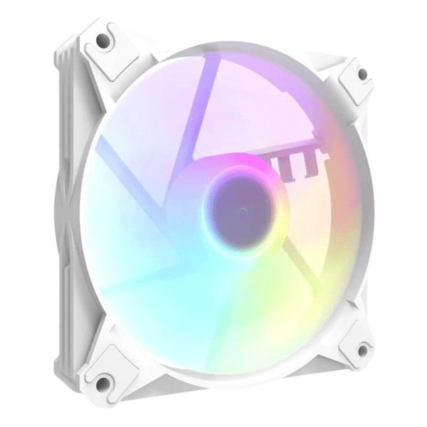 Cooler FAN Motospeed Hyrax A-RGB 5IN1 Branco - HCL605W - Imagem 2