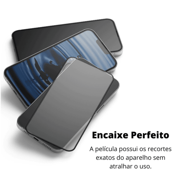 Película Protetora com Privacidade com Aplicador Huang para Iphone - Imagem 2