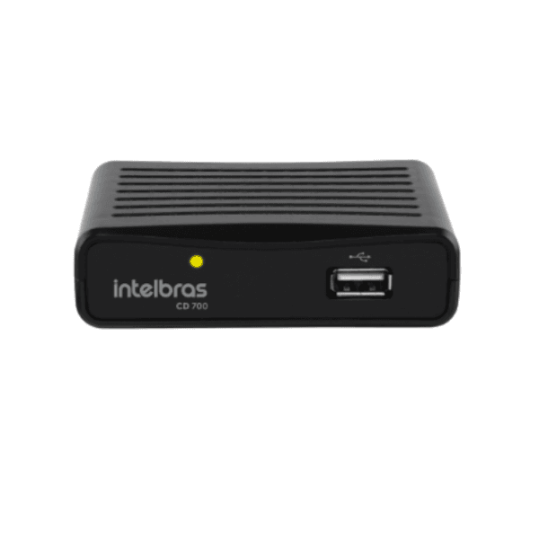 Conversor Digital de TV com Gravador CD 700 Preto Intelbras
