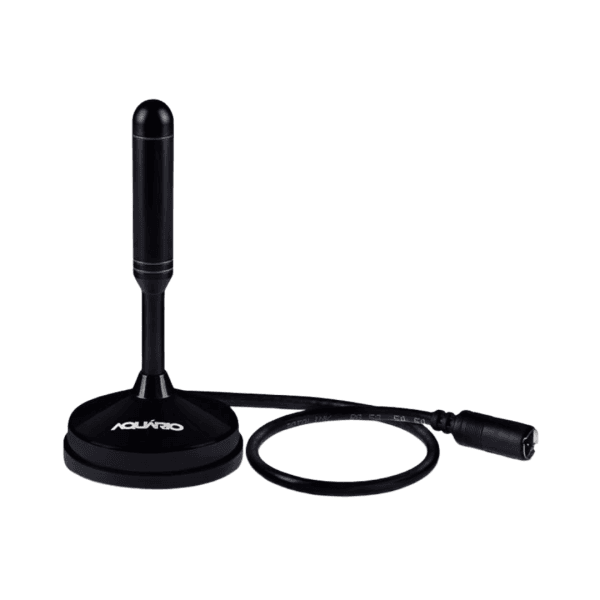 Aquario DTV-100 - Antena Interna TV Digital HDTV Cabo com Conector F Macho, Preto