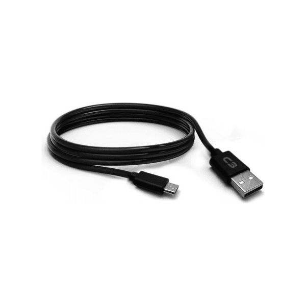 C3Tech Cabo USB para Micro USB Preto CB-M20BK Cabo 2MT - Imagem 2