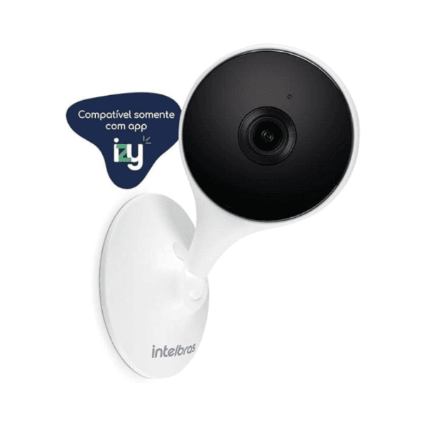 Câmera de Segurança Interna Izy Smart Compatível com Alexa Wi-fi IZC 1003 Branco Intelbras - Imagem 4