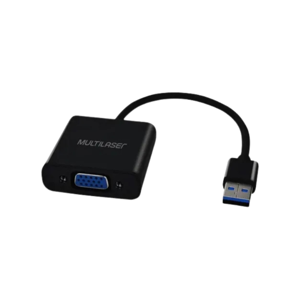 Cabo Conversor Usb Macho X Vga Femea Multilaser - WI348