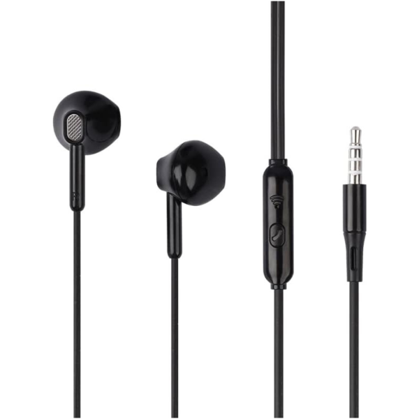 Fone de Ouvido Com Microfone Intra Auricular H26 Preto - VQ-H26
