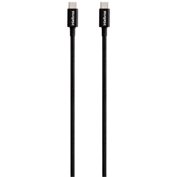 INTELBRAS Cabo USB-C 1, 5m Nylon EUCC 15NP Preto - Imagem 4