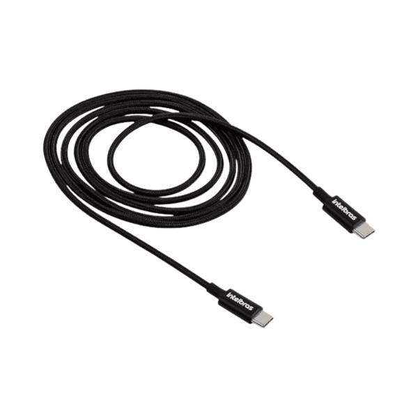 INTELBRAS Cabo USB-C 1, 5m Nylon EUCC 15NP Preto - Imagem 2