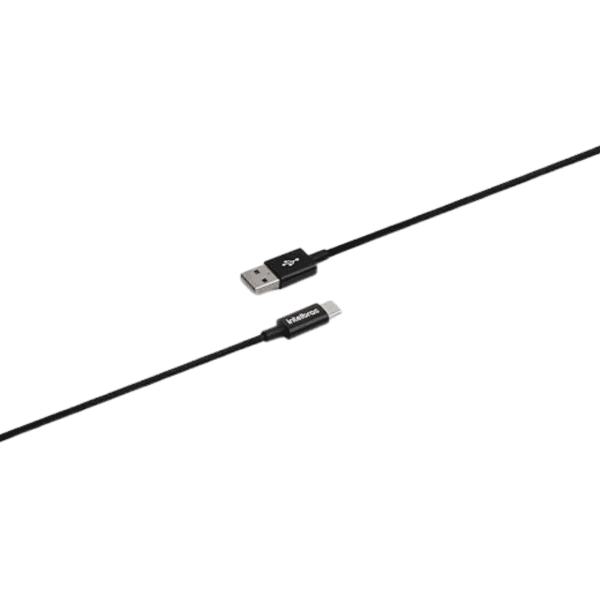 INTELBRAS Cabo USB-C 1,5m Nylon EUAC 15NP Preto - Imagem 4