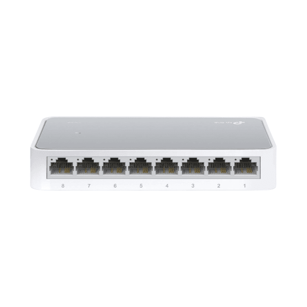Switch TP-LINK TL-SF1008D 8 Portas - Cinza - Imagem 2