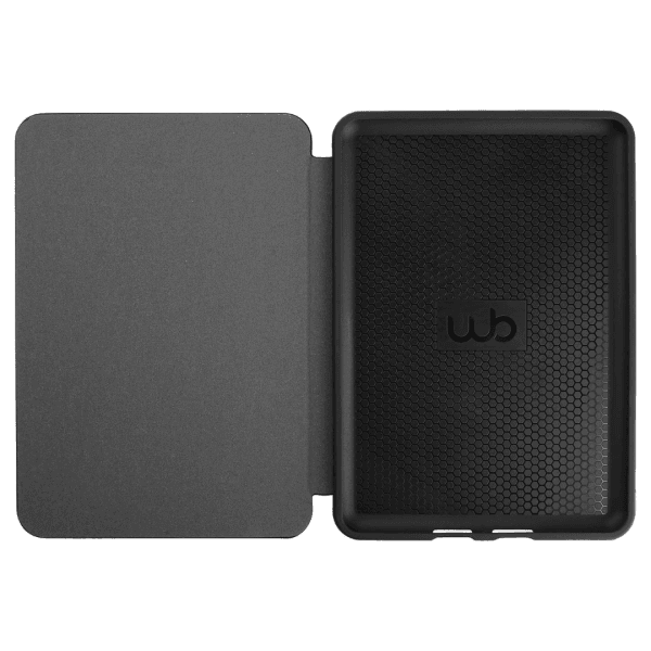 WB Capa Kindle 10a geração - Ultra Leve Auto Hibernação Sensor Magnético Silicone Flexível - Preta - Imagem 5
