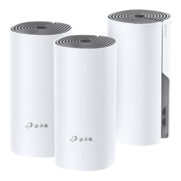 Roteador Mesh Tp-link AC1200 Deco E4 Branco 3 Unidades