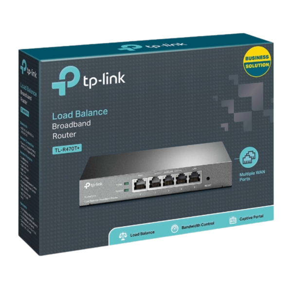 Roteador TP-Link TL-R470T+ Load Balance Multi-Wan