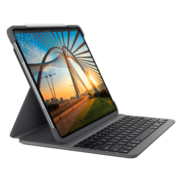 Capa, Teclado Logitech Slim Folio Pro para iPad Pro 11" (1ª, 2ª, 3ª e 4ª Gerações) Bluetooth LE