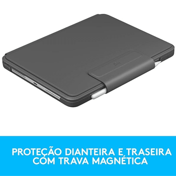 Capa, Teclado Logitech Slim Folio Pro para iPad Pro 11" (1ª, 2ª, 3ª e 4ª Gerações) Bluetooth LE - Imagem 4