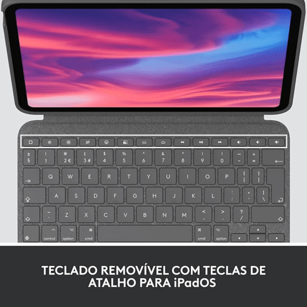 Capa, Teclado Combo Touch, iPad 10ª, Retroiluminado, TrackPad - Imagem 3