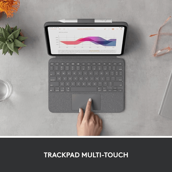 Capa, Teclado Combo Touch, iPad 10ª, Retroiluminado, TrackPad - Imagem 5