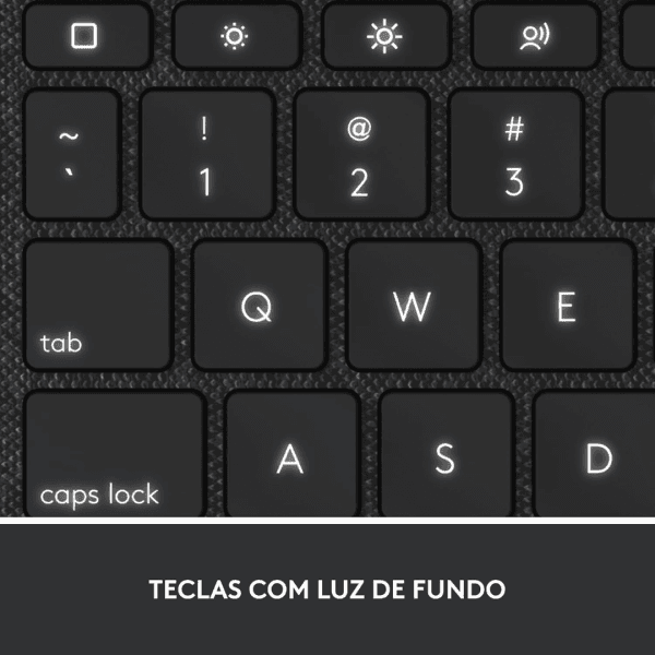Capa, Teclado Combo Touch, iPad 10ª, Retroiluminado, TrackPad - Imagem 6
