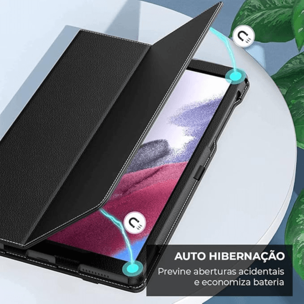 Capa para tablet Samsung Galaxy Tab A7 Lite (SM-T225/T220) (SM-T500 / T505 / T507) - Preto - Imagem 2
