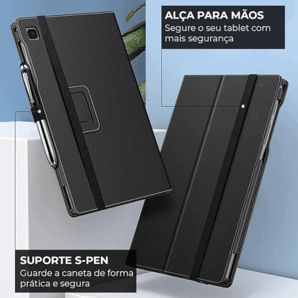 Capa para tablet Samsung Galaxy Tab A7 Lite (SM-T225/T220) (SM-T500 / T505 / T507) - Preto - Imagem 4
