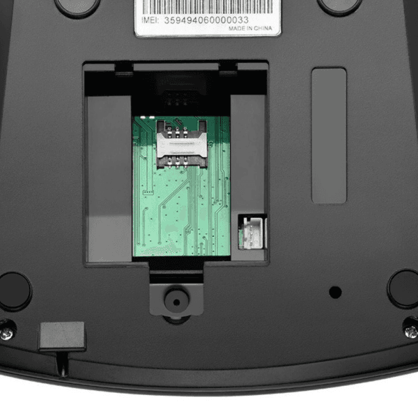 Telefone de Mesa GSM Fixo Rural GSM100 Elgin Chip QuadBand Preto - Imagem 3