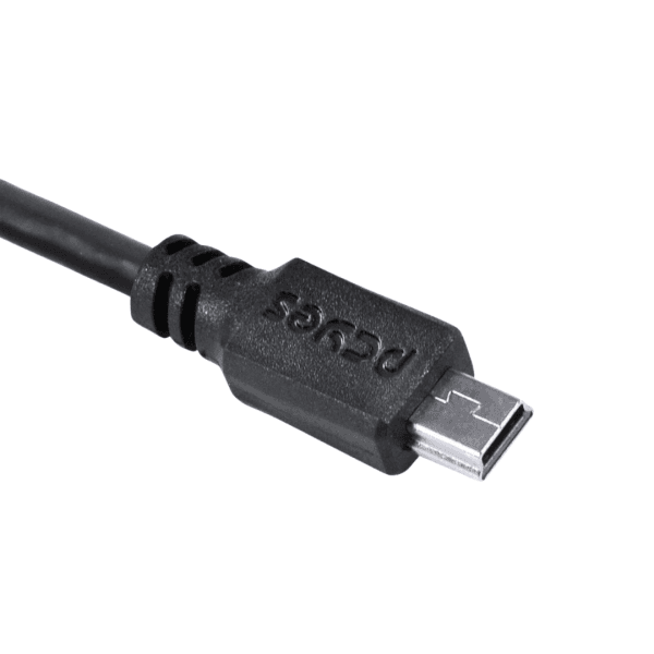 CABO USB TIPO C PARA MINI USB B 2.0 PARA TYPE C TIPO C 1 METRO PRETO - PCYES - Imagem 4