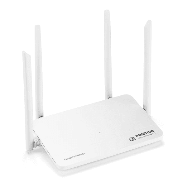 Smart Roteador Mesh Gigabit, Positivo Casa Inteligente, Wi-Fi, Cobertura até 200 m²