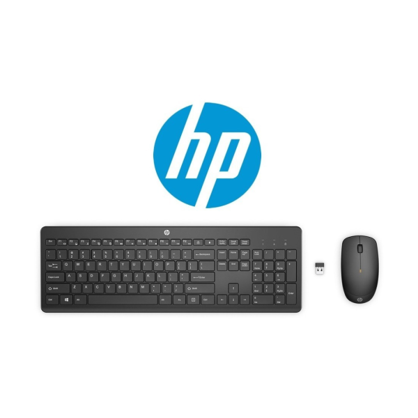 Teclado e mouse sem fio Hp 230, pretos - Imagem 3