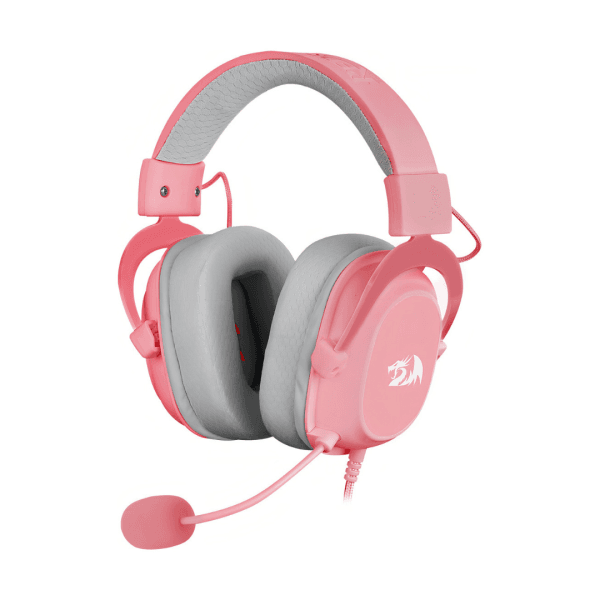Headset Gamer Redragon Hero, Drivers 53mm, Rosa, H530-P
