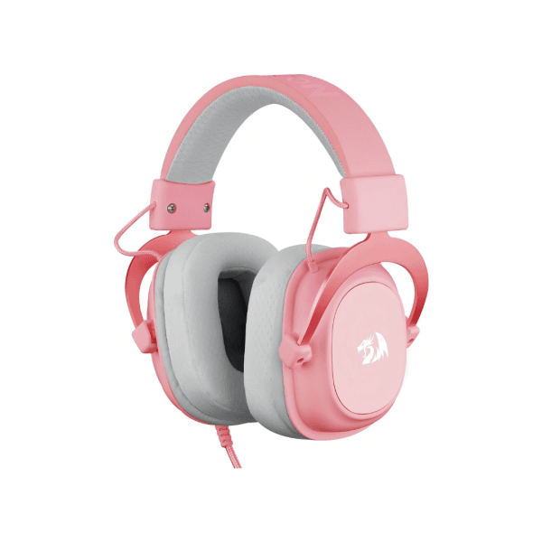 Headset Gamer Redragon Hero, Drivers 53mm, Rosa, H530-P - Imagem 4