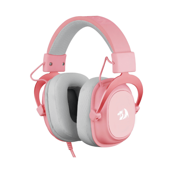 Headset Gamer Redragon Hero, Drivers 53mm, Rosa, H530-P - Imagem 3