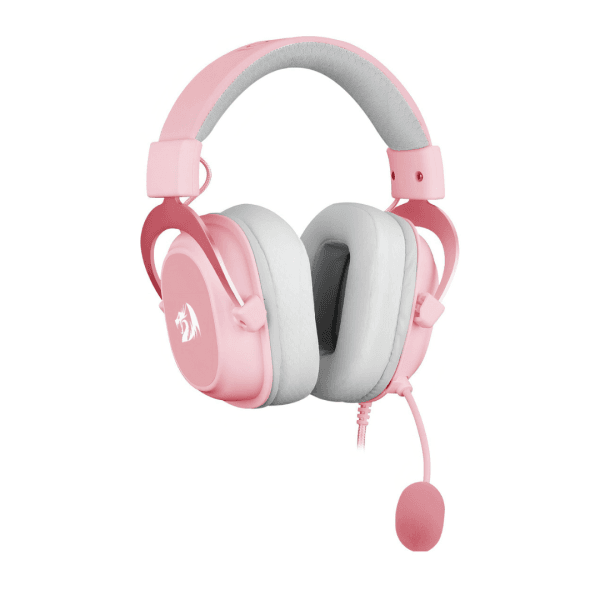 Headset Gamer Redragon Hero, Drivers 53mm, Rosa, H530-P - Imagem 2