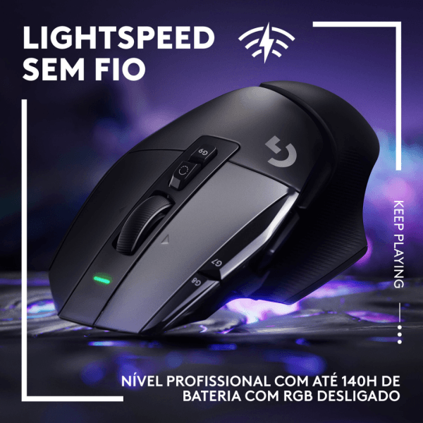 Mouse Gamer Logitech G502 X com Switch LIGHTFORCE - Imagem 8
