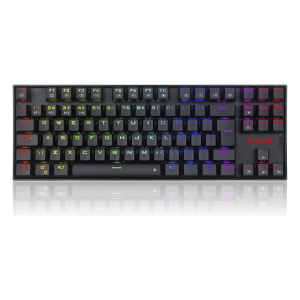 Teclado Magnetico Gamer Redragon Kumara Pro, RGB, Switch Azul, Preto, K552RGB-PRO-PT-BLUE