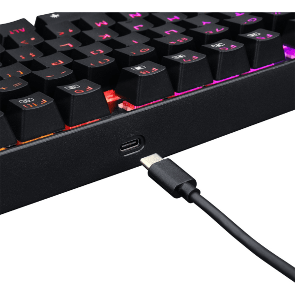Teclado Magnetico Gamer Redragon Kumara Pro, RGB, Switch Azul, Preto, K552RGB-PRO-PT-BLUE - Imagem 6