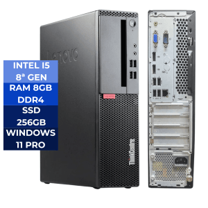 Desktop Lenovo Thinkcentre M920s Intel Core I5-8th geração 8GB 256GB