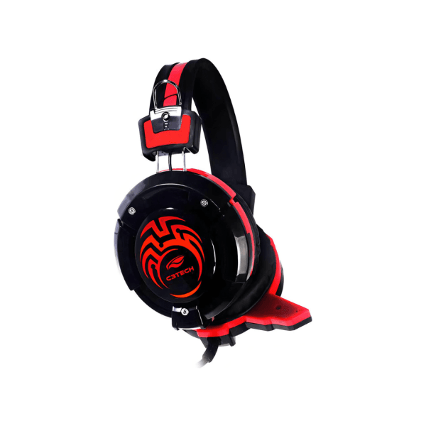 C3Tech Headset Gaming PH-G10BK Flycatcher Preto - Com Microfone Driver de 40mm Conector P2 - Imagem 2