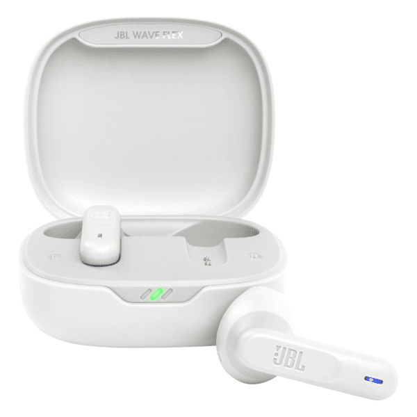 JBL, Fone de Ouvido Sem Fio, Bluetooth, Wave Flex TWS - Branco - Imagem 2