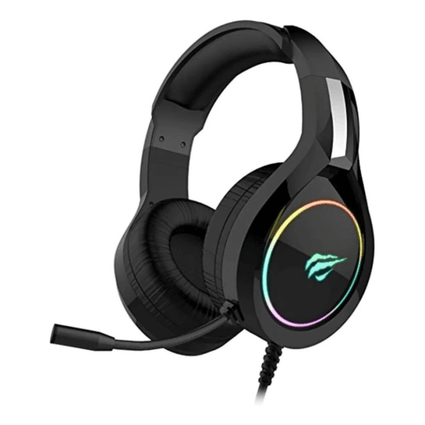 Havit HV-H2232d - Headphone, Gamer, Iluminação RGB, com Microfone, Falante de 50mm, Conector 3.5mm