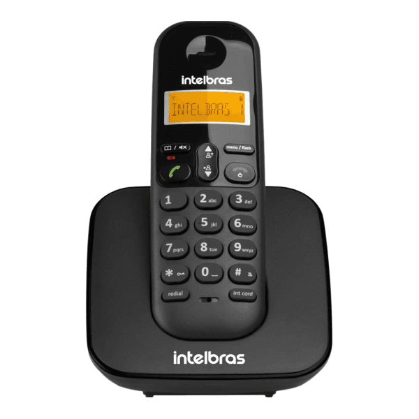 Telefone Residencial Sem Fio TS 3110 Preto Intelbras