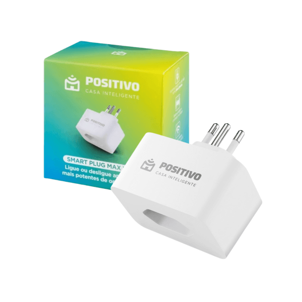 Smart Plug Max Wi-Fi Positivo Casa Inteligente, 16A, NBR 14136