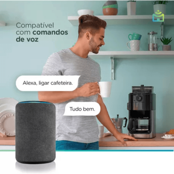 Smart Plug Wi-Fi 10A/1000W, Positivo Casa Inteligente - Imagem 3