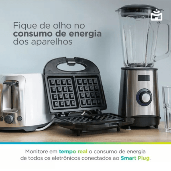 Smart Plug Wi-Fi 10A/1000W, Positivo Casa Inteligente - Imagem 4