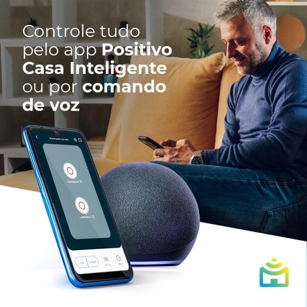 Smart Plug Wi-Fi 10A/1000W, Positivo Casa Inteligente - Imagem 5