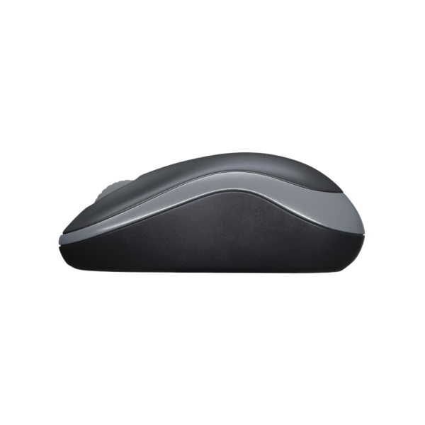 Mouse sem fio Logitech M185 2.4GHz com receptor USB Cinza - Imagem 2