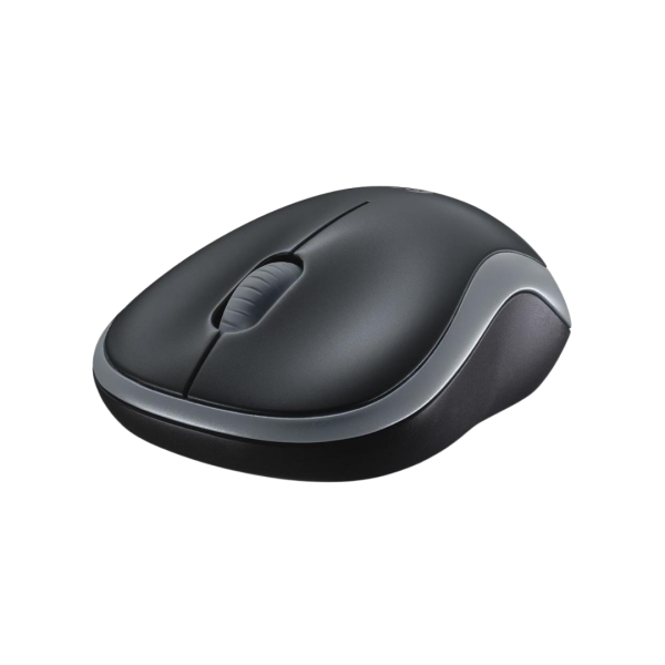 Mouse sem fio Logitech M185 2.4GHz com receptor USB Cinza - Imagem 3